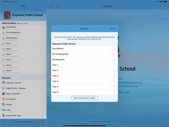 Screenshot #5 pour Claymore Public School