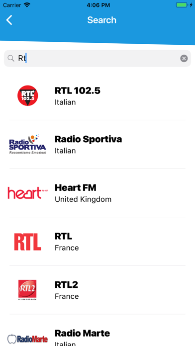 Radio Tuner - radio player fm screenshot 4