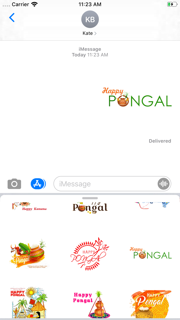 Pongal Stickers