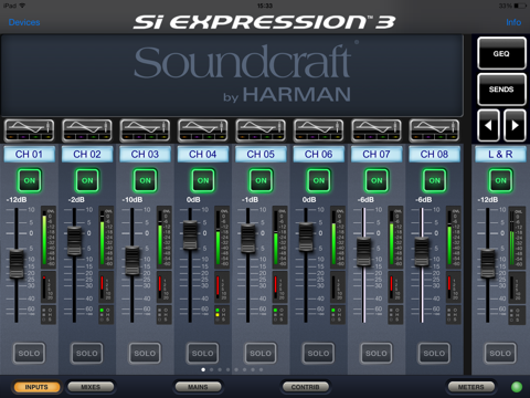 Soundcraft ViSi Remote - náhled