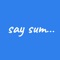 say sum app is a social network built upon games