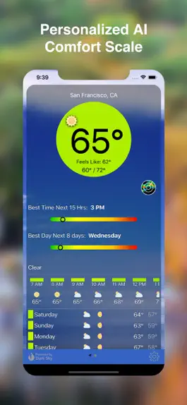 Game screenshot WeatherAI - Personal Forecast mod apk