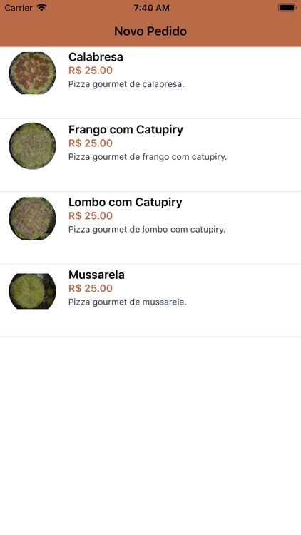 De Casa Pizzas Gourmet screenshot-3