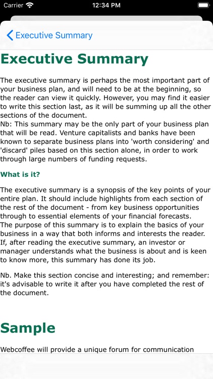 Business Plan screenshot-4