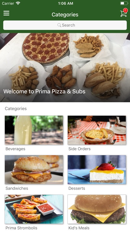 Prima Pizza & Subs