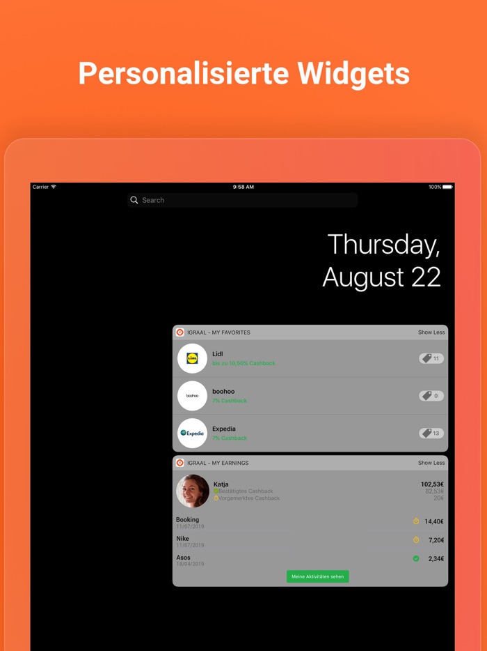 iGraal - Gutscheine  Cashback