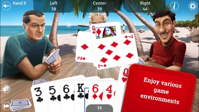 Hearts LITE - Card Game screenshot 2