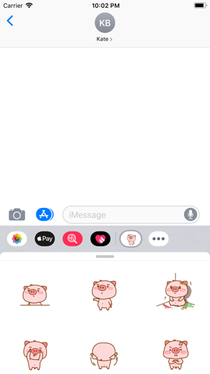 Lovely Pig Animated Stickers(圖2)-速報App