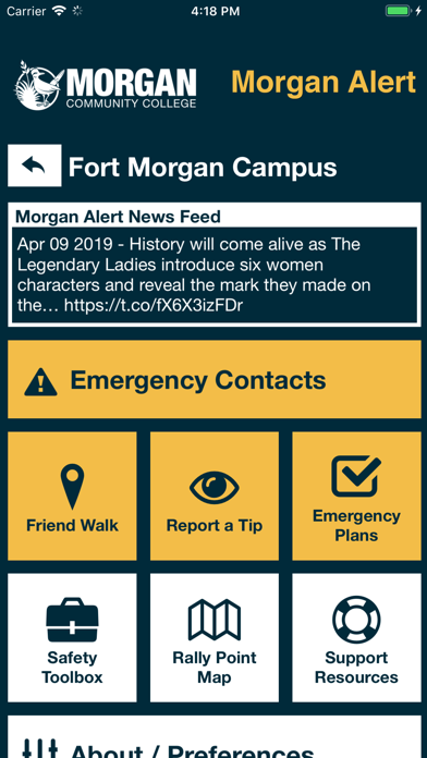 Morgan Alert screenshot 2