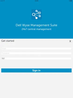 Captura 1 Dell Wyse Management Suite iphone