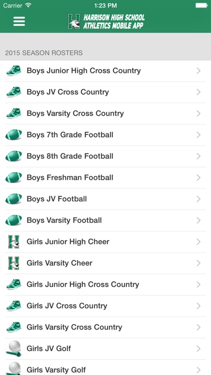Harrison High School Athletics screenshot-3