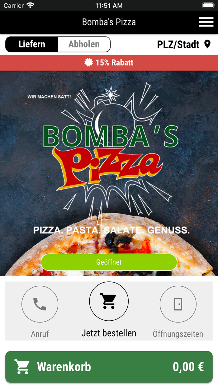 Bombas Pizza