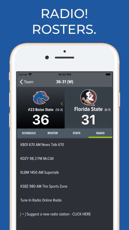 Boise State Football Schedules