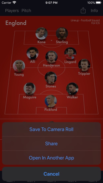 Lineup - Football Squad screenshot-5