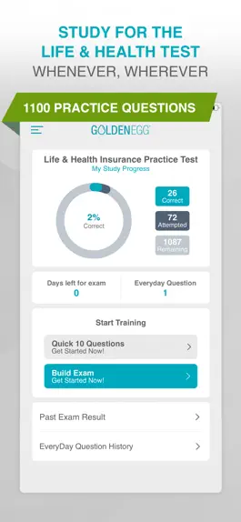 Game screenshot Life & Health Insurance Test mod apk