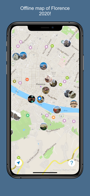 Florence 2020 — offline map(圖1)-速報App