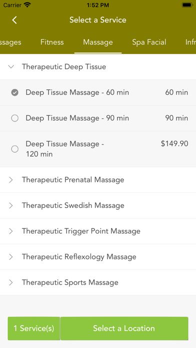 Massage Green Spa screenshot 2