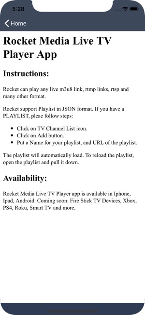 Rocket Media Live TV Player(圖5)-速報App