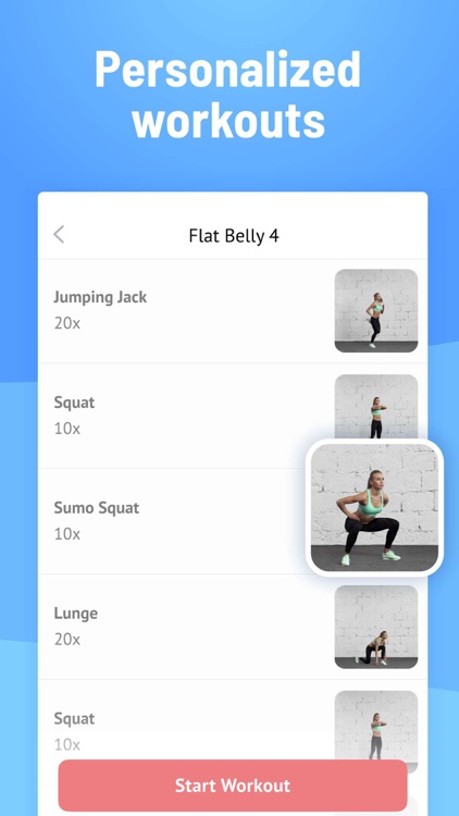 Female Fitness Women Workout screenshot-3