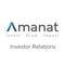 The Amanat Holdings PJSC Investor Relations app will keep you up-to-date with the latest share price data, stock exchange and press releases, IR calendar events and much more