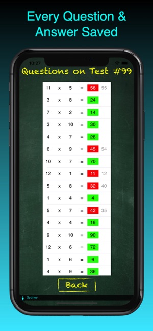 TimesX Times Tables Tester(圖7)-速報App