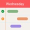 Visualize your schedule with iAgenda