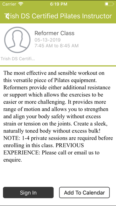 ReVibe Pilates & Bodywork screenshot 2