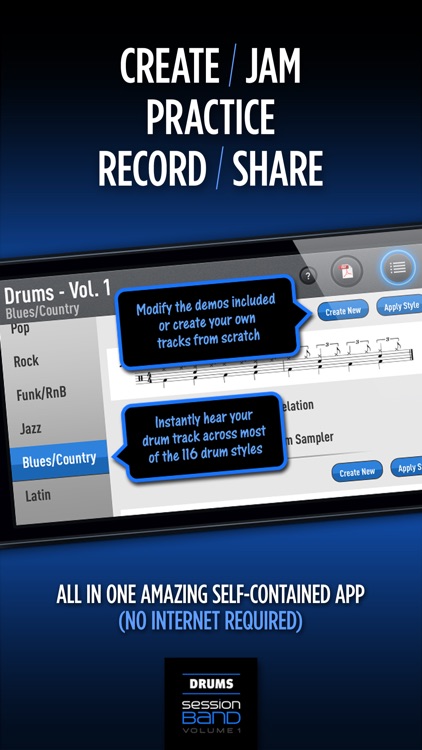 SessionBand Drums 1 screenshot-3