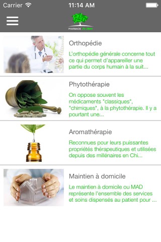 Pharmacie Des Oliviers screenshot 2