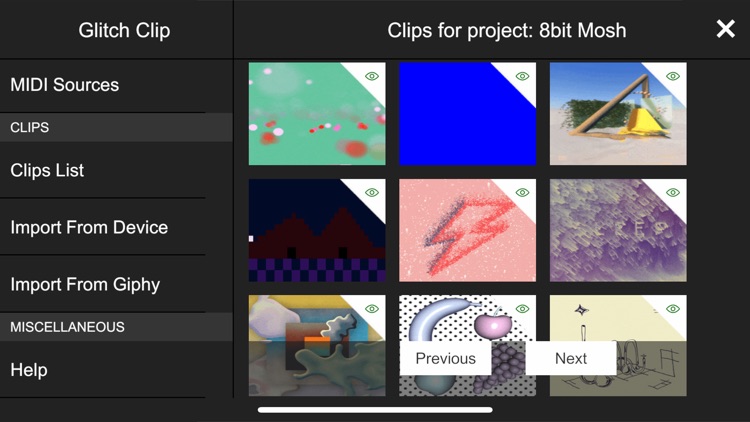 Glitch Clip: VJ for everyone screenshot-6