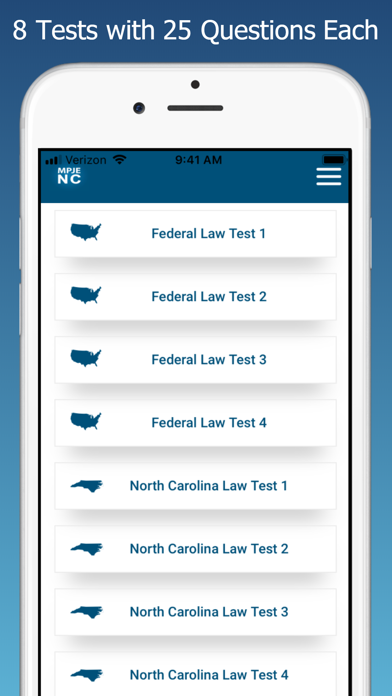 MPJE North Carolina Test Prep screenshot 2