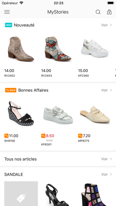 moow - chaussures & sacs screenshot 2