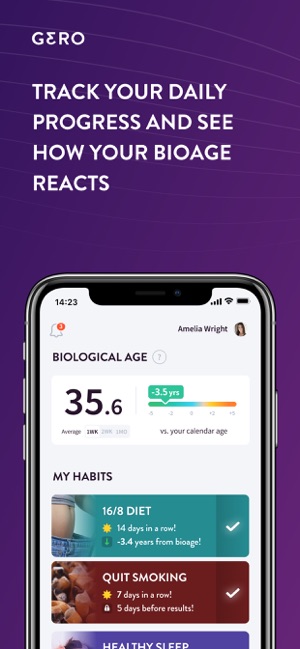 Gero: Bioage & Healthy Habits(圖3)-速報App