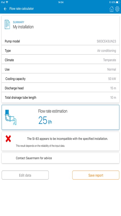 Sauermann Si-83 Pump MobileApp