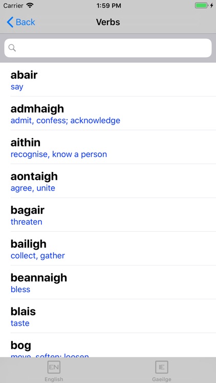 Irish Verb Blitz screenshot-4