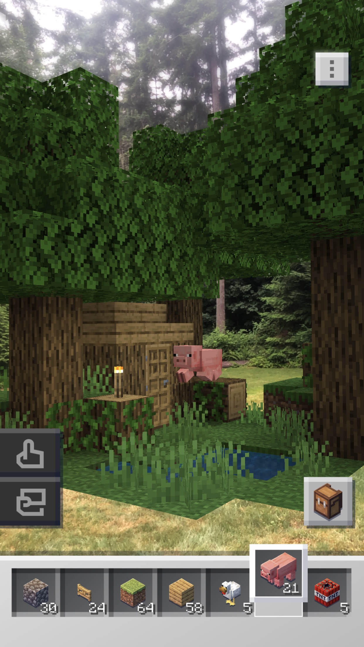 Screenshot do app Minecraft Earth