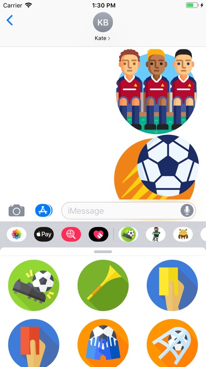 Football Icons Sticker Pack