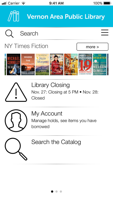 How to cancel & delete Vernon Area Public Library from iphone & ipad 1