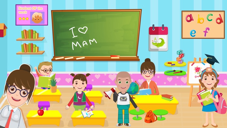 pretend play school