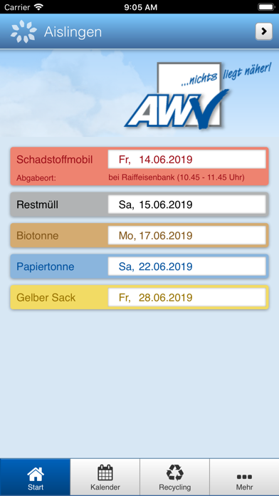 App preview