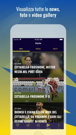 Game screenshot Frosinone Calcio Official App apk