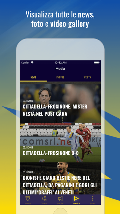 Frosinone Calcio Official Appのおすすめ画像2