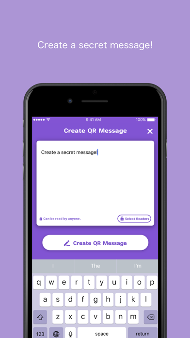 QRYPT - Secret QR Messages - screenshot 2