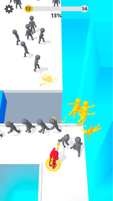 Paintman 3D - Stickman shooter screenshot 1