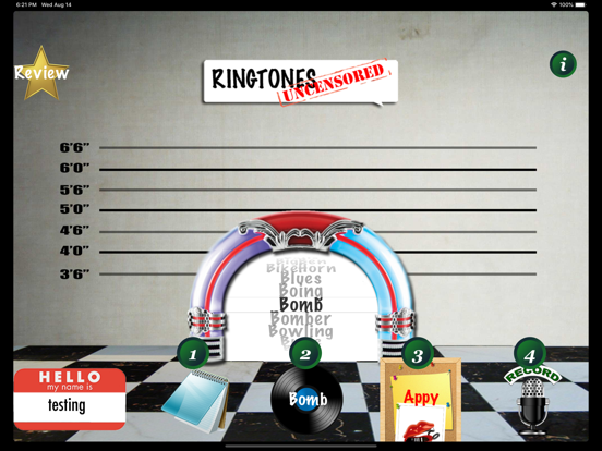 RINGTONES UNCENSORED PRO screenshot 3