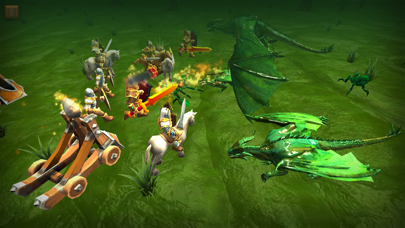 Knights vs Dragons Battle Sim screenshot 2