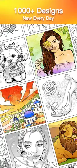 Game screenshot Colorfly : Coloring Book apk