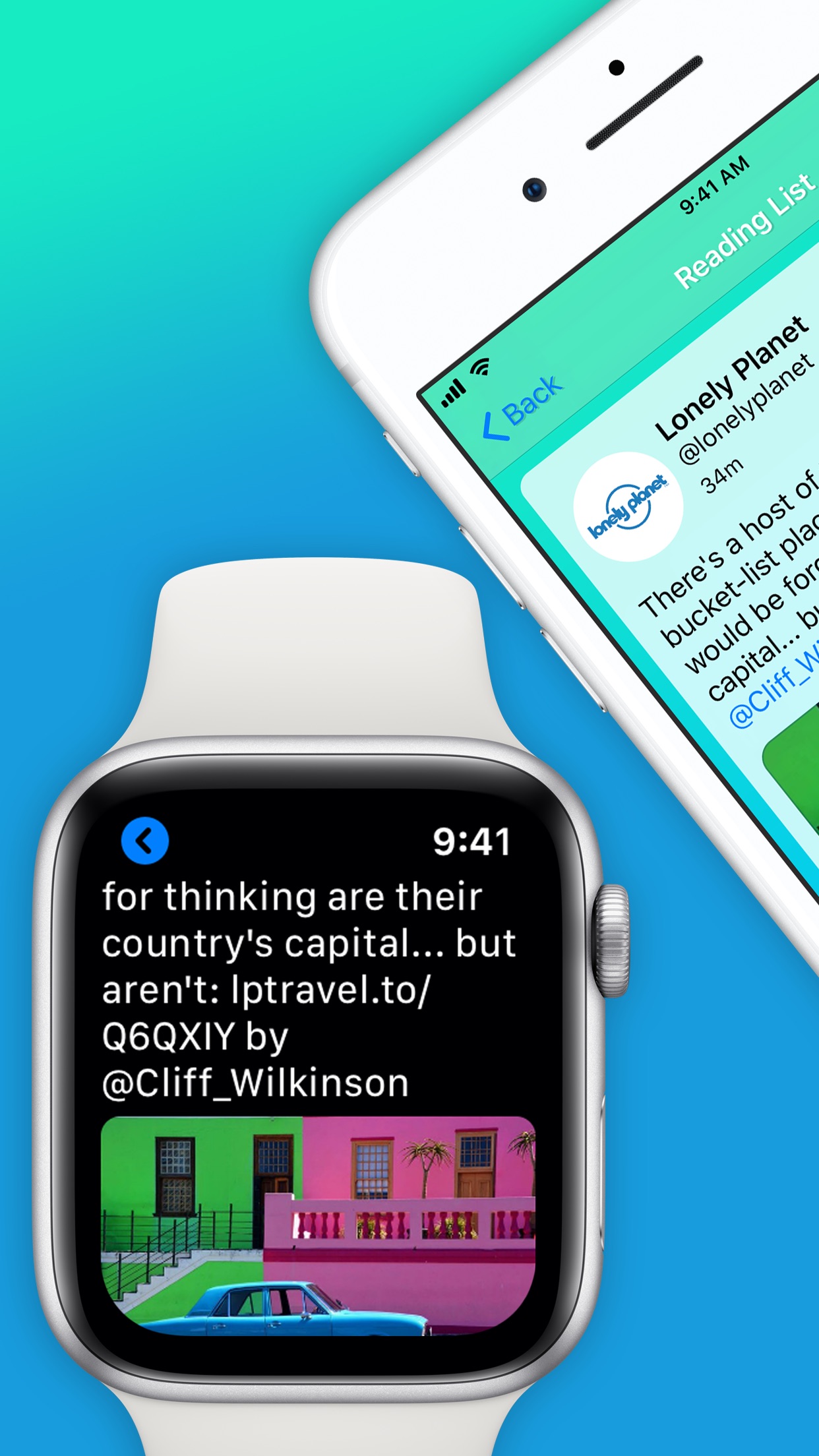 Screenshot do app Jay – Tweet from your Watch