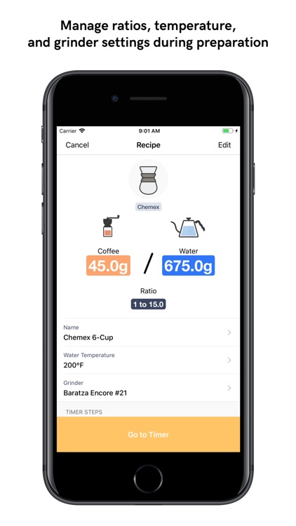 Barista - Coffee Timer