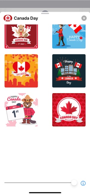 Happy Canada Day Stickers(圖5)-速報App